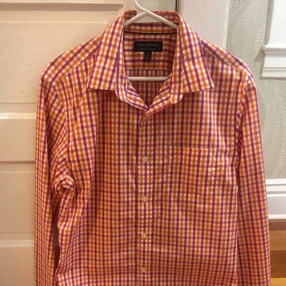 Men's Banana Republic Dress Shirt - Picture 1 of 2